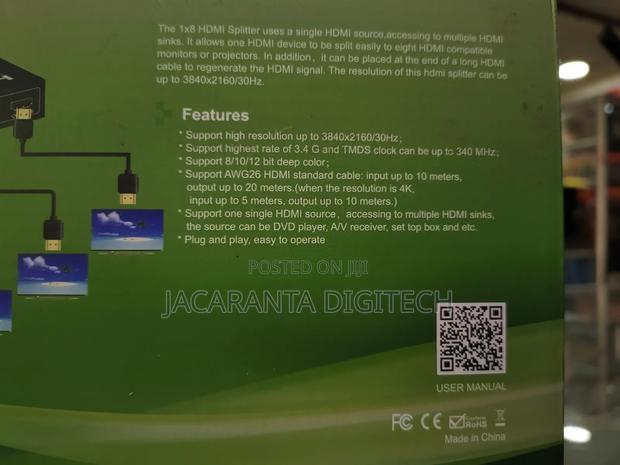 8-Port Hdmi Splitter - thumbnail 3