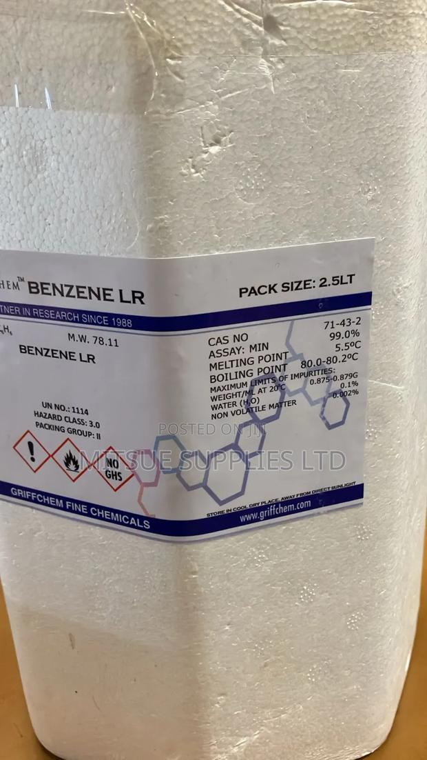 Benzene 2.5l For Laboratory And General Use - thumbnail 2