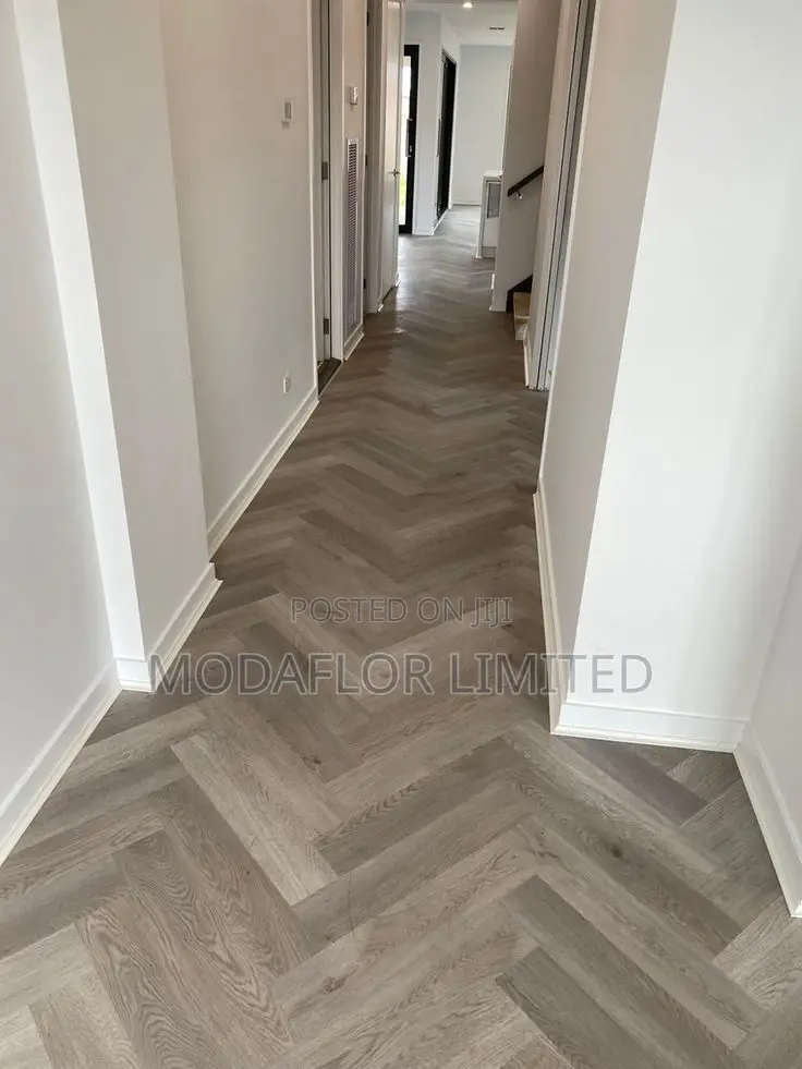 Herringbone SPC Flooring – Easy Interlock System
