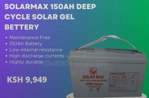 Solarmax Deep Cycle Solar Gel Battery 150ah - main view
