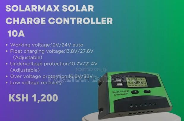 Solarmax Solar Charge Controller 10ah - main view