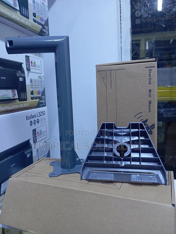 Starlink V3 Wall Mount Grey - main view