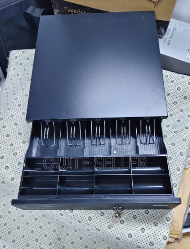 5 Slot Cash Drawer for Small Businesses With Removable Cash Drawer Box