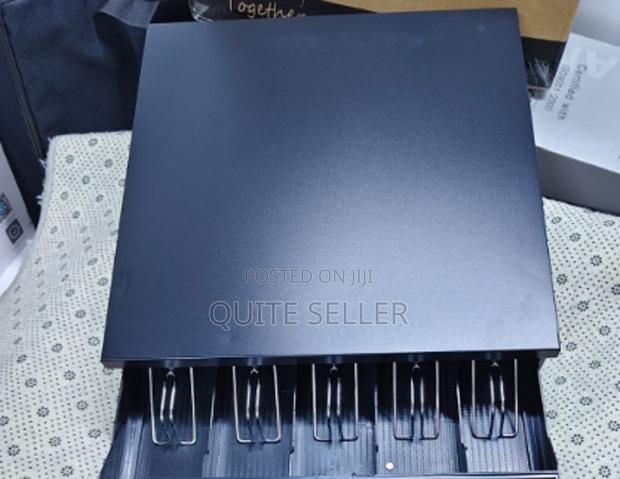 Epos Automatic Cash Drawer - Safe Box 5 Slots With Adjustable Dividers