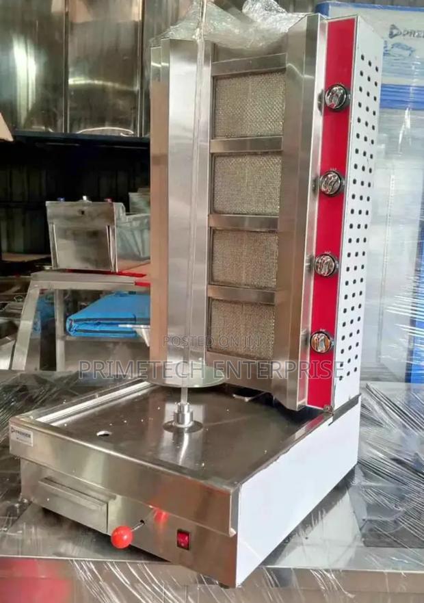 Four Burners Premier Shawarma Machine