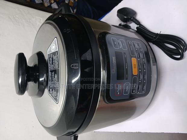 Ramtons 6l Electric Pressure Cooker – Smart Cooking With 12 Menus