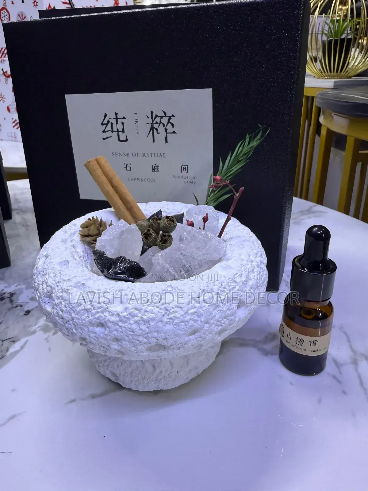 Luxury Stone Essential Oil Diffusers Gift Pack