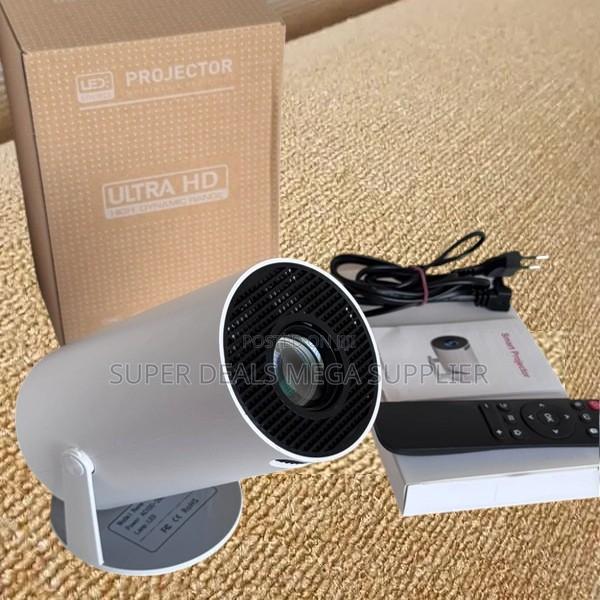 Hy300 Mini Wifi Bluetooth Projector High Brightness Android Design - thumbnail 2