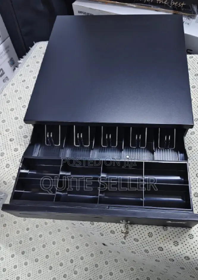5 Slot Pos Steel Automatic Cash Drawer With Coin Slot Configuration