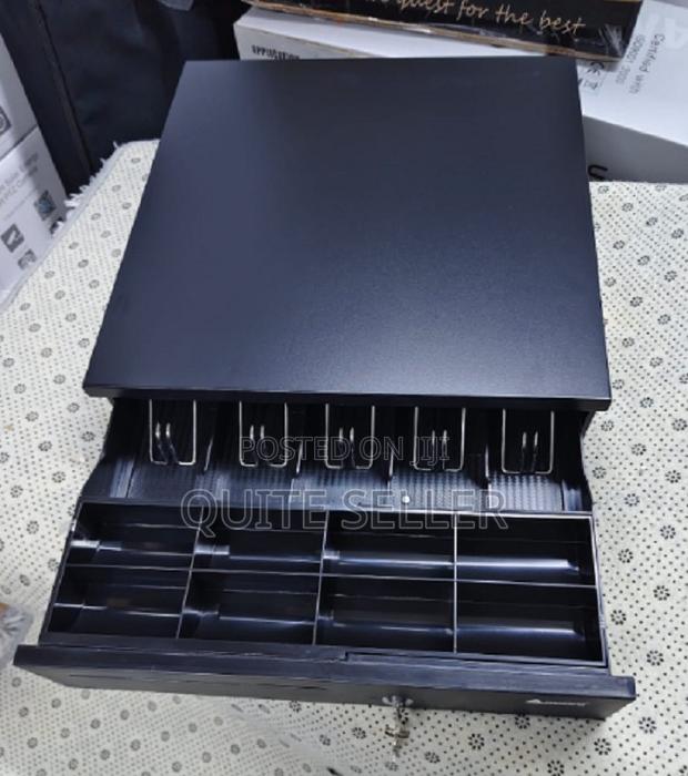 5 Slot Pos Steel Automatic Cash Drawer Strong Reliable Secure Cash