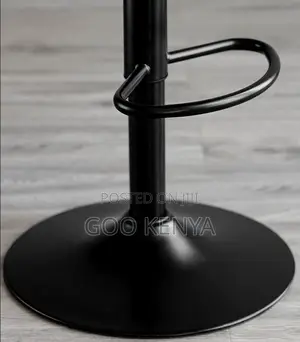 Home Counter Stool; Comfortable Leather Swivel Adjustable Bar Stool
