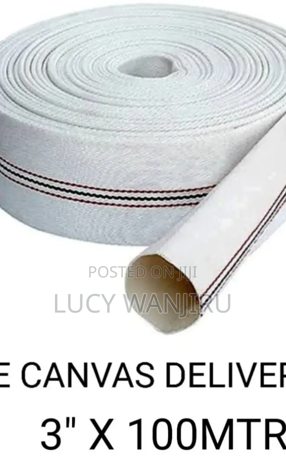 3" Canvas Delivery Pipe/ 3 Inch Delivery Pipe