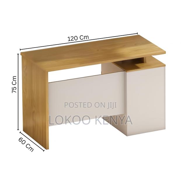 Barstool : Non-Adjustable Leather Kitchen Stool - thumbnail 7