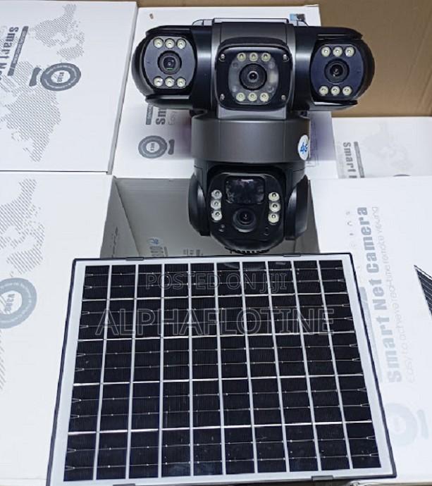 Smart$Wireless 4g Triple Lens Dual Lens Solar Camera - main view