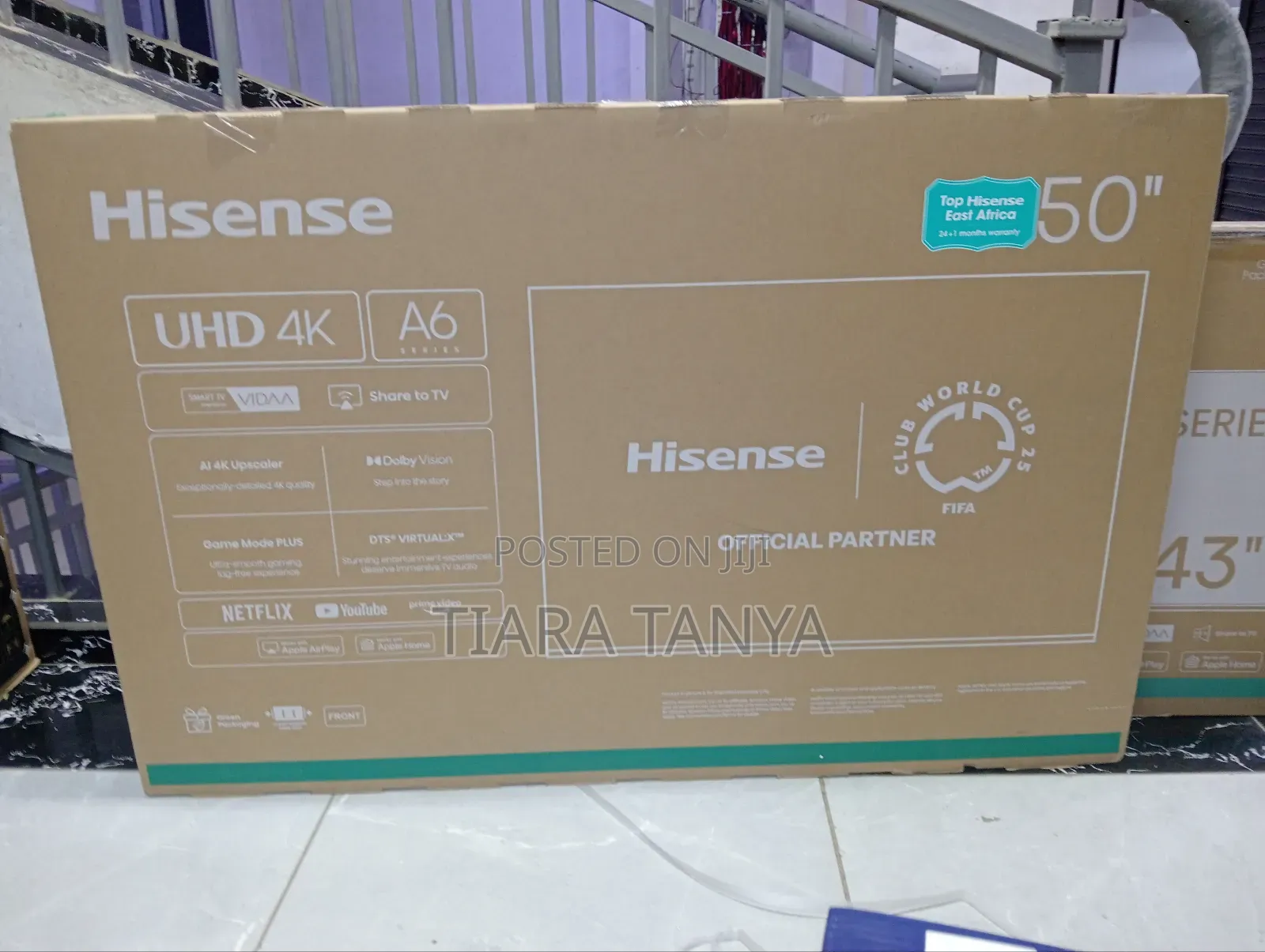 Hisense 50a6n Smart Uhd Led Vidaa Tv