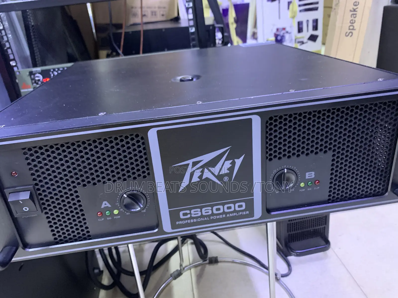 Power Amplifier Peavy Cs6000
