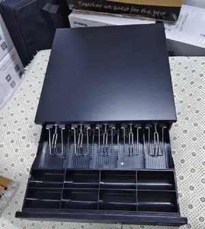 5 Adjustable Bill Trays Removable Trays Automatic Cash Drawer . . .