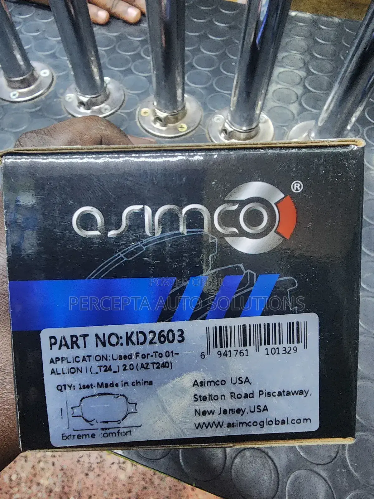 Markx Grx120, Crown, Mark 2 Front Brake Pads KD2603