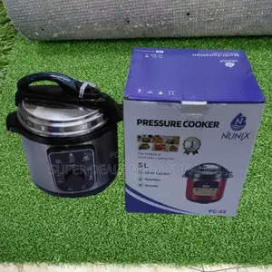 5 Litres Electric Pressure Rice Cooker Led Display for Quick Meals