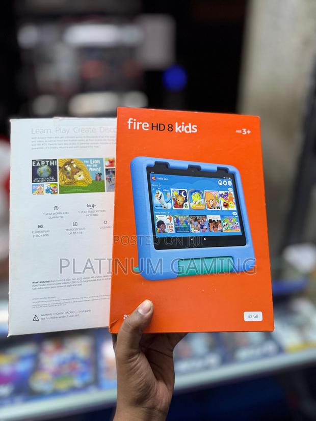New Amazon Fire HD 8 32 GB Blue - main view