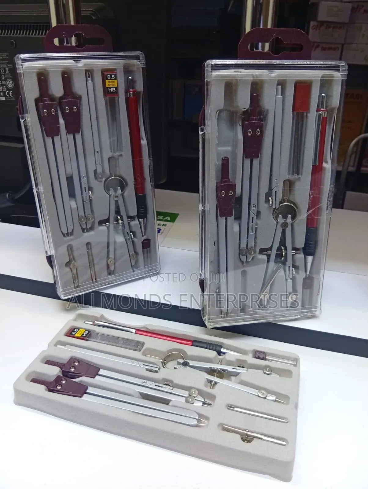 Technical/Student Engineering Set- Clear/Plastic