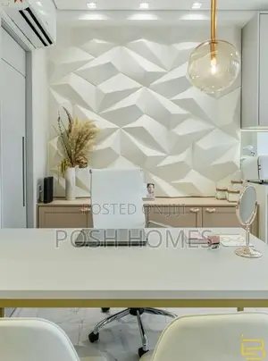Trendy 3d Wall Panels for Reception Areas White Matt