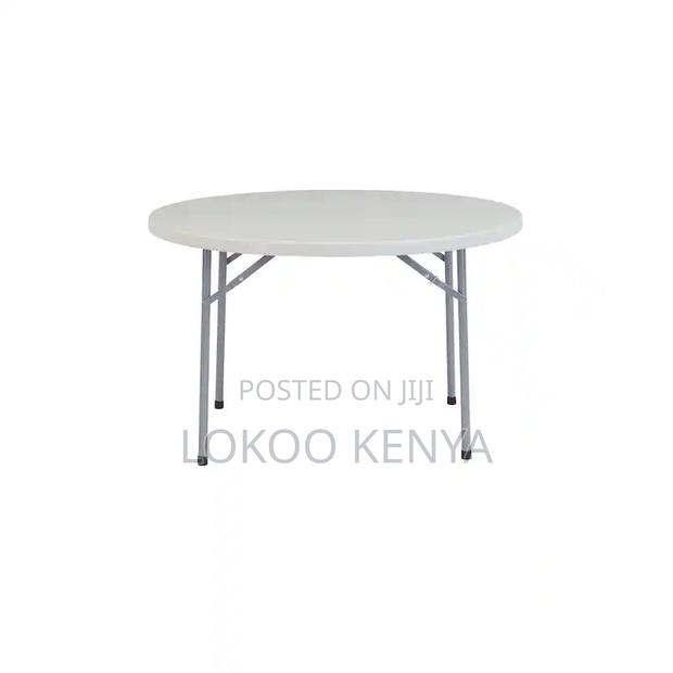 Dining Table : Heavy Duty Round Dining Table - thumbnail 2