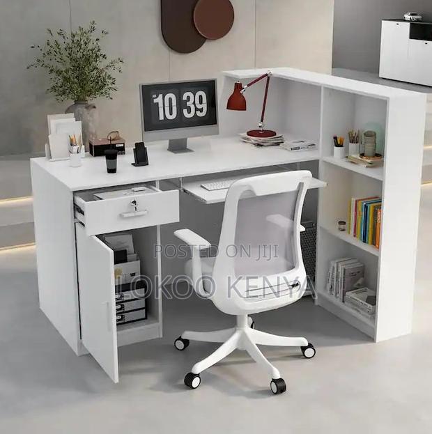 Office Desk : Front Office Reception Workstation - thumbnail 5