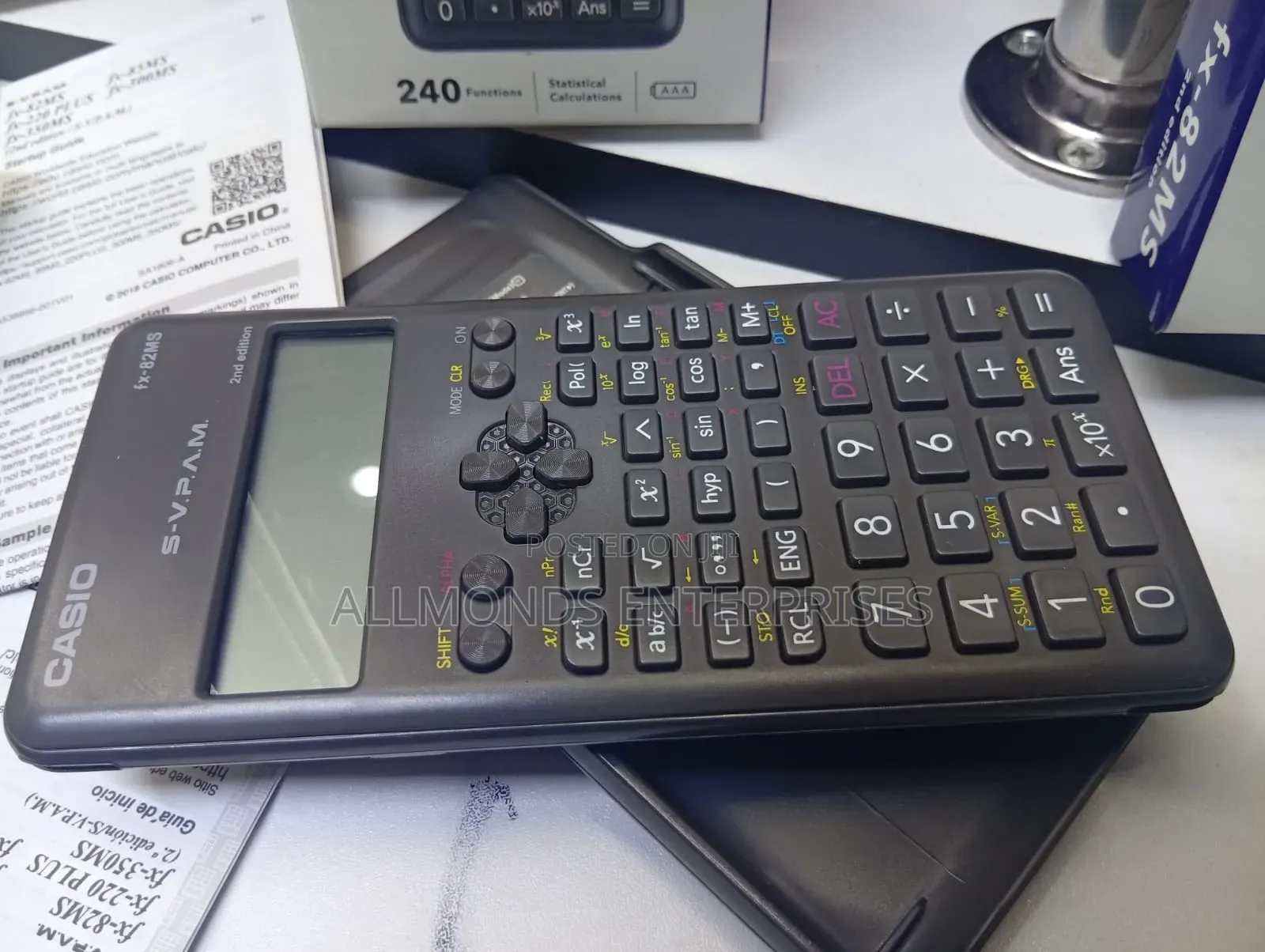 Scientific Calculator Fx- 82ms - 2nd Edition