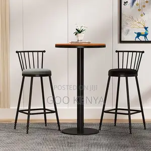 Home Bar Stool; Traditional Wooden Counter Bar Chair