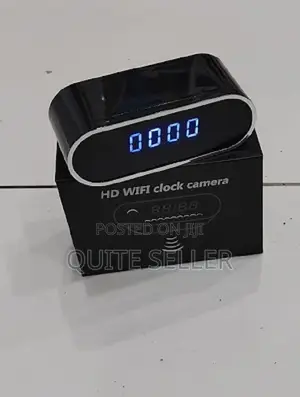Spy Hidden Table Clock Camera 1080p Motion Table Clock Camera