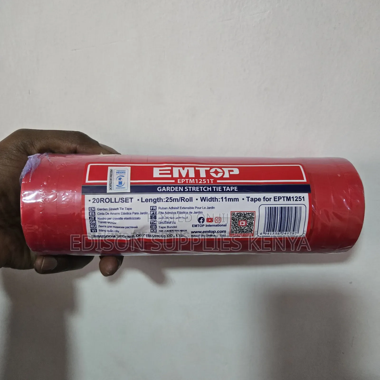 Grafting Tapes Emtop Garden Stretch Tie Tape Plant Binding Ribbon Ties