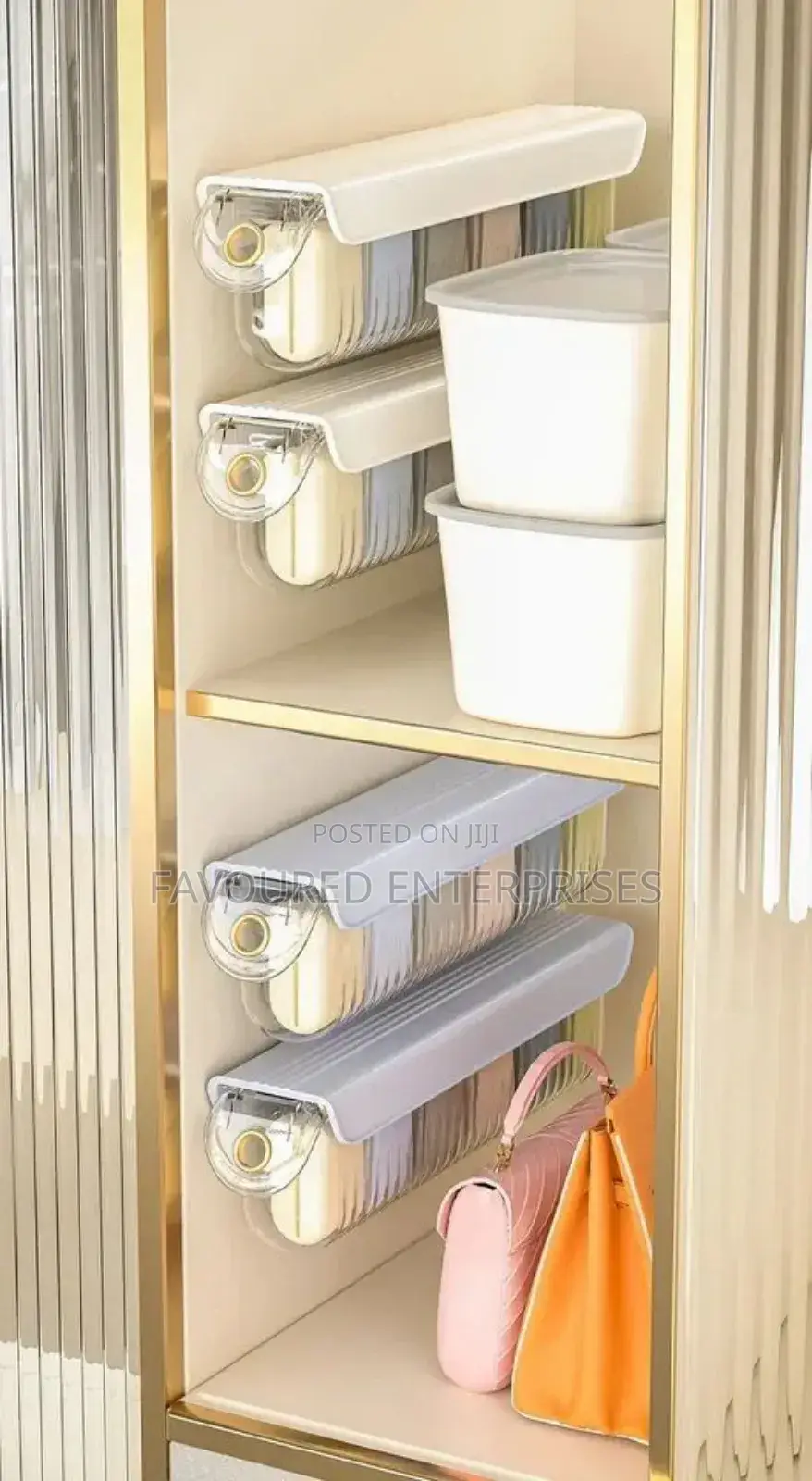 Wall-Mounted Underwear Socks Storage Box Home