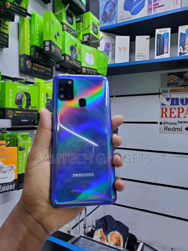 Samsung Galaxy A21s 64 GB Blue - main view