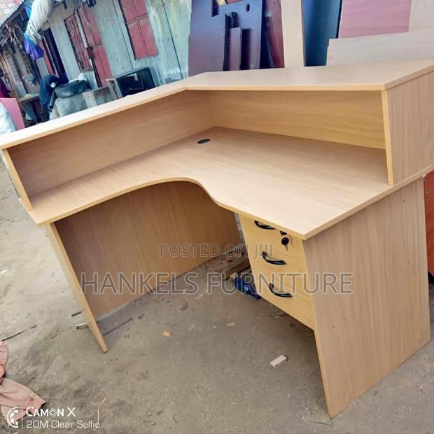 Office Reception L- Desk - main view