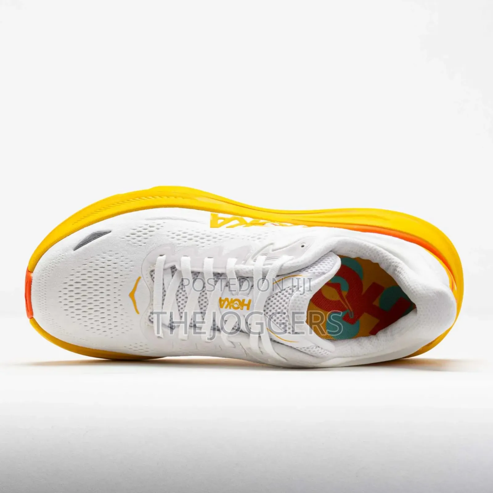 Hoka Bondi 9 Frost Sunflower