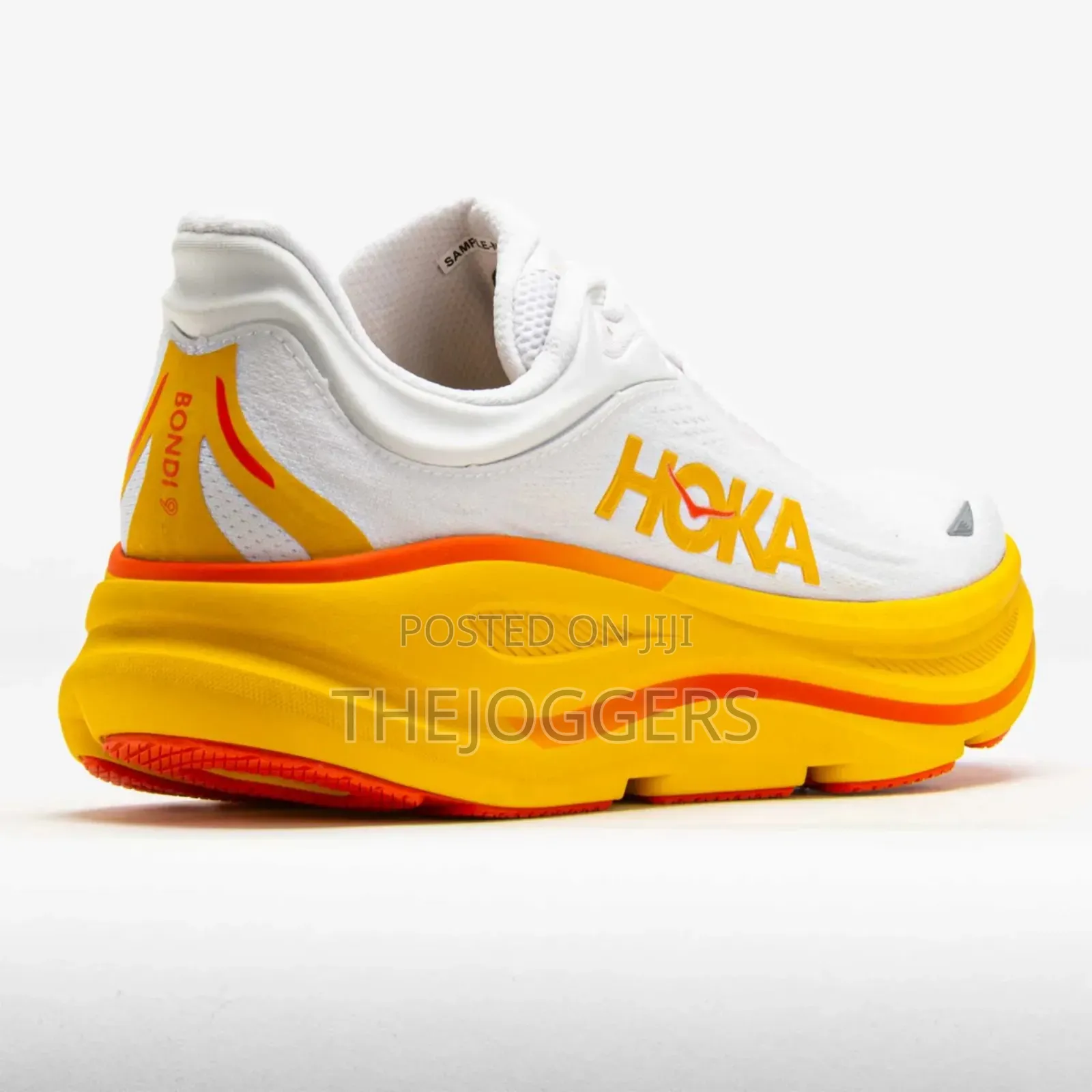 Hoka Bondi 9 Frost Sunflower