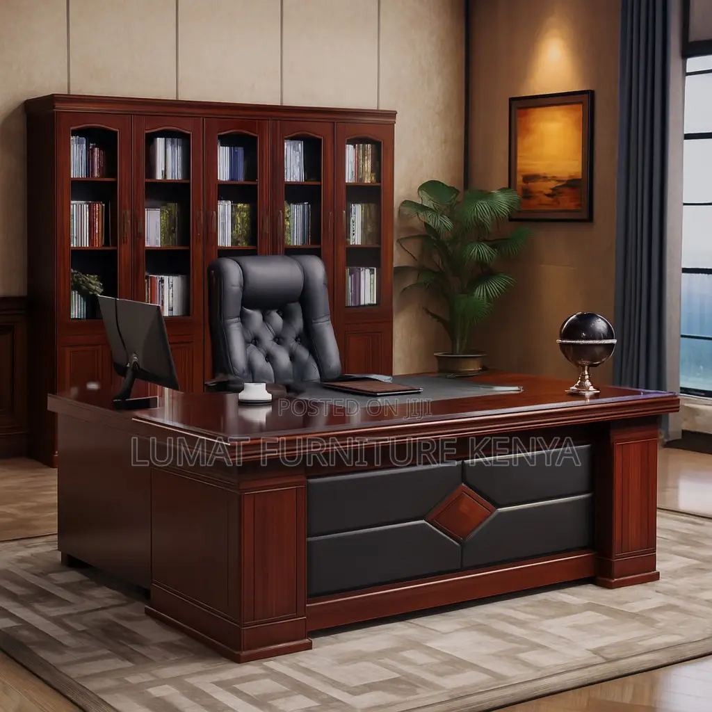 Modern 1.6m Wooden Executive Office Table