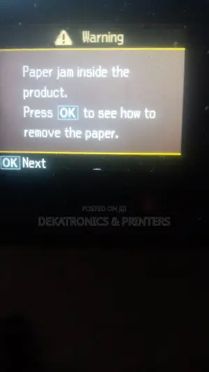 Epson L850, Px660 Paper Jam Repair