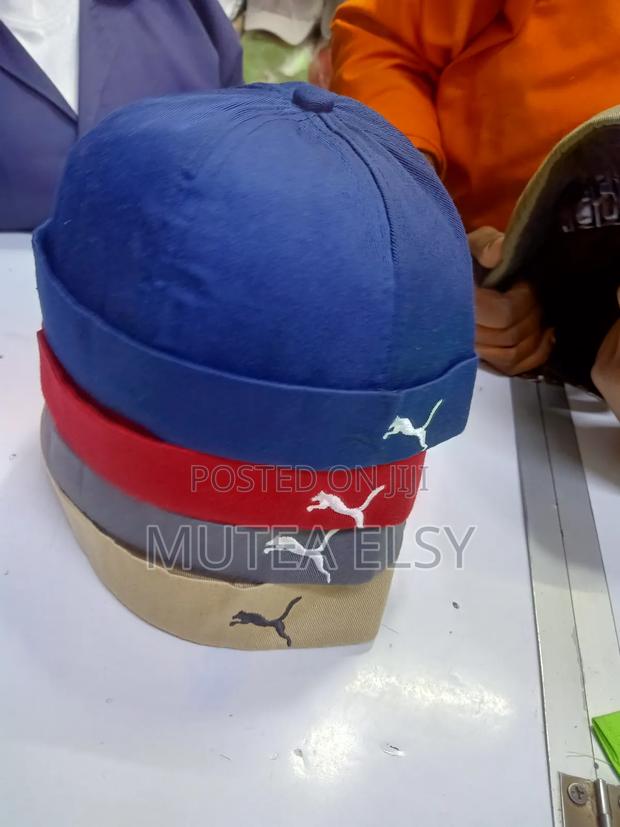 Jungle Green,Redwine,Beige Grey Docker Caps - main view