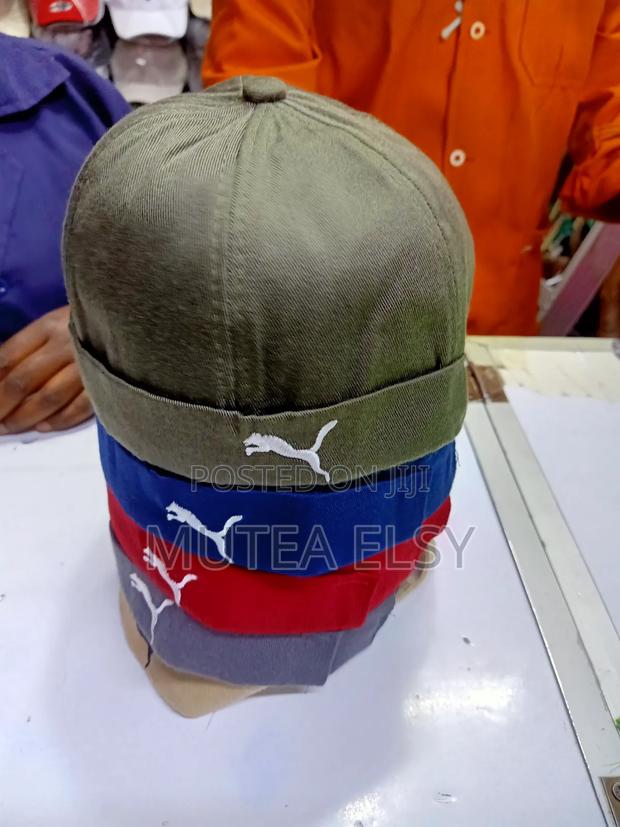 Jungle Green,Redwine,Beige Grey Docker Caps - thumbnail 3