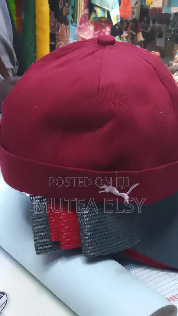 Jungle Green,Redwine,Beige Grey Docker Caps - thumbnail 4