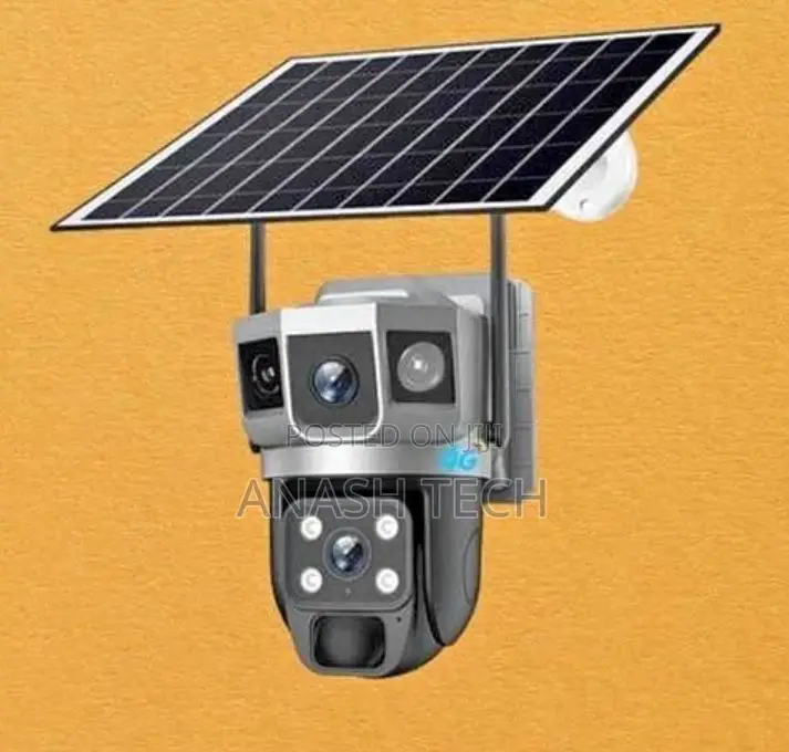 Tripple Lens View Solar Sim Card Camera Card Slot