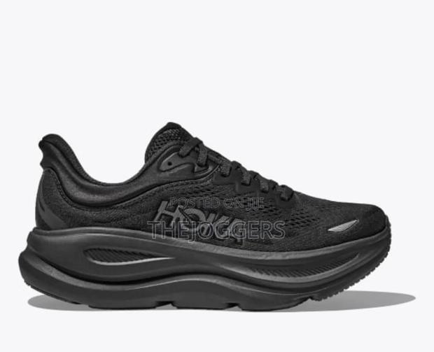 Hoka Bondi 9 Black - main view