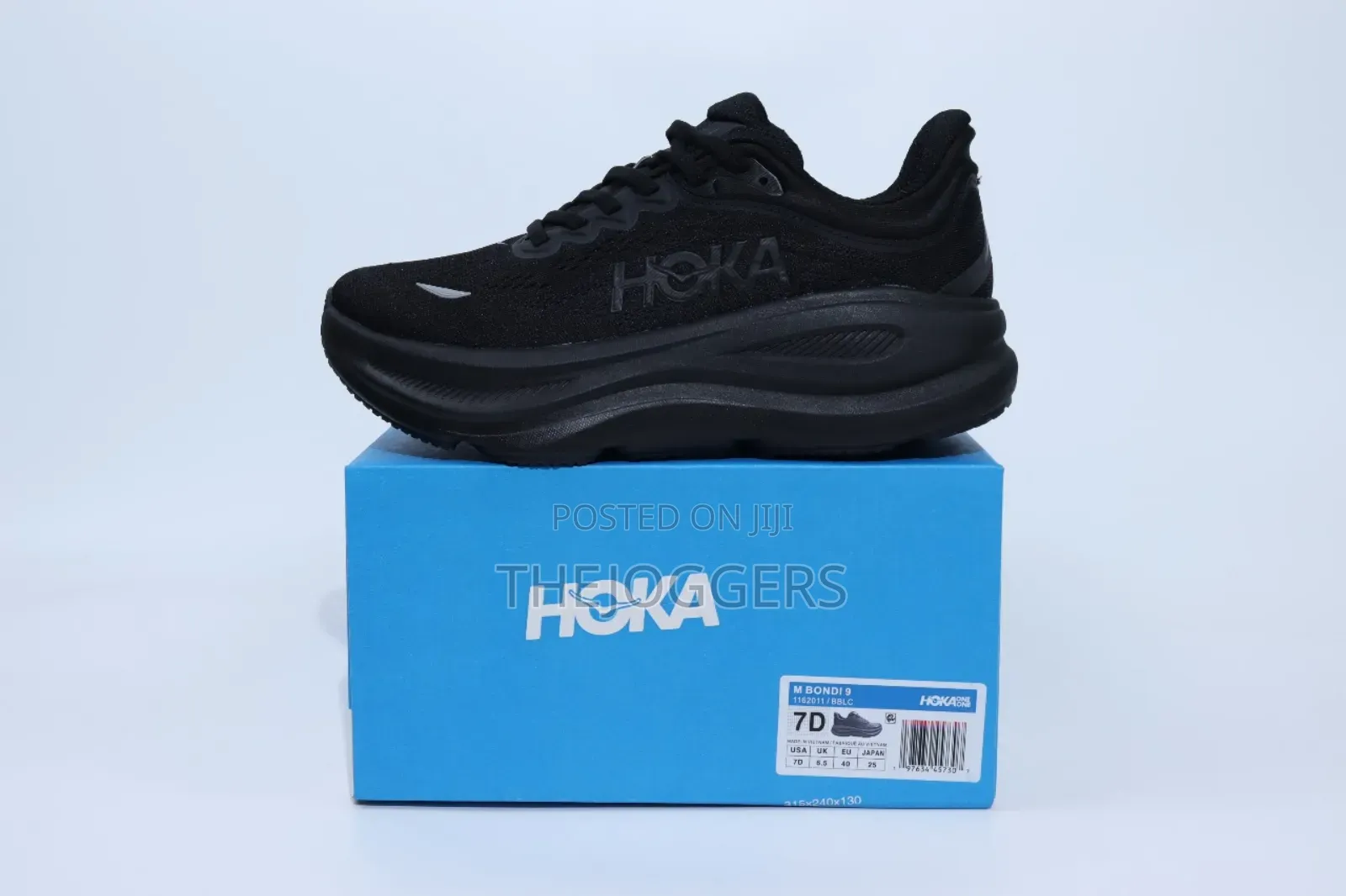 Hoka Bondi 9 Black