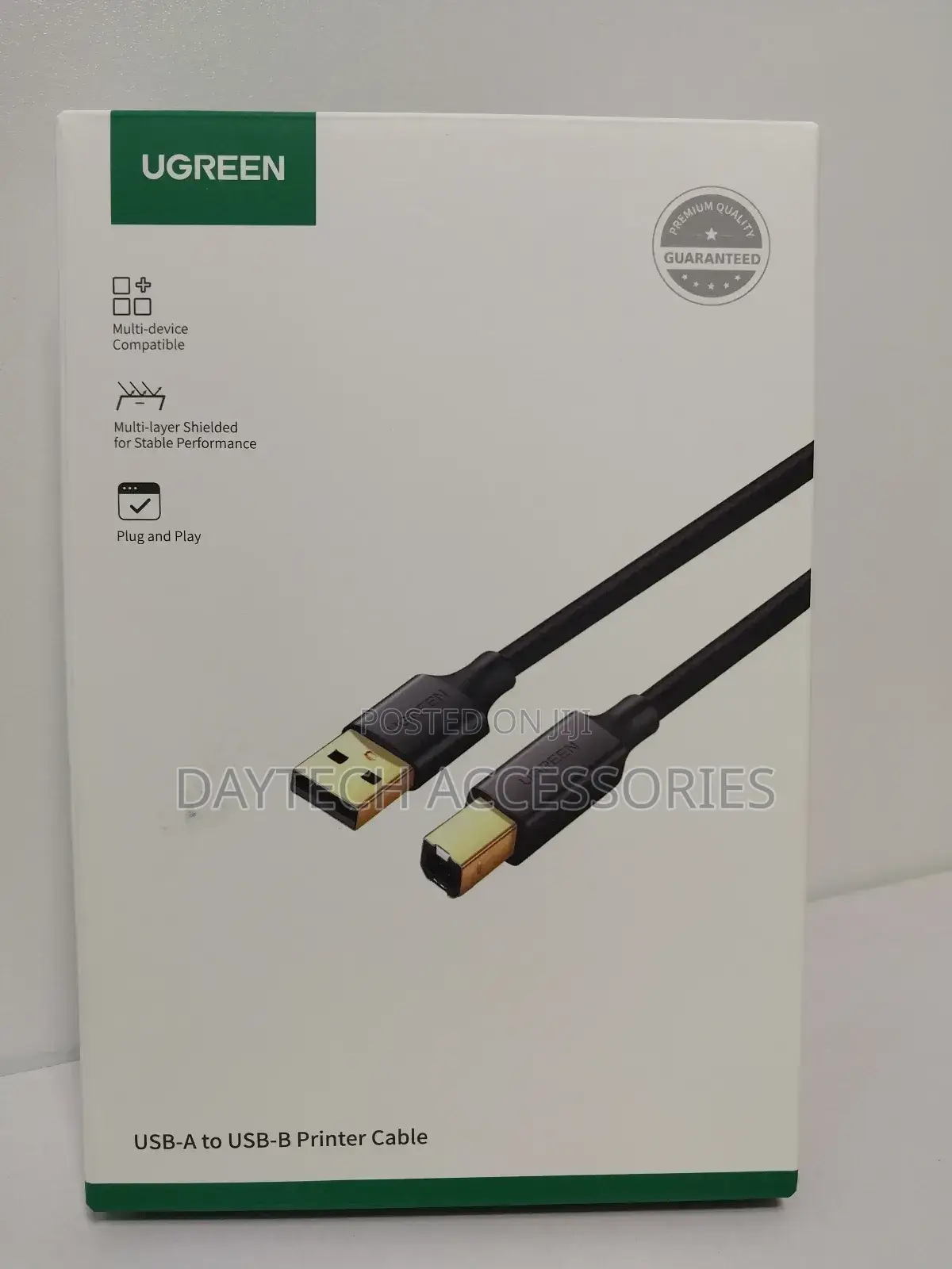 Ugreen Printer Cable 5m High Speed Type a to B 2.0 Male.