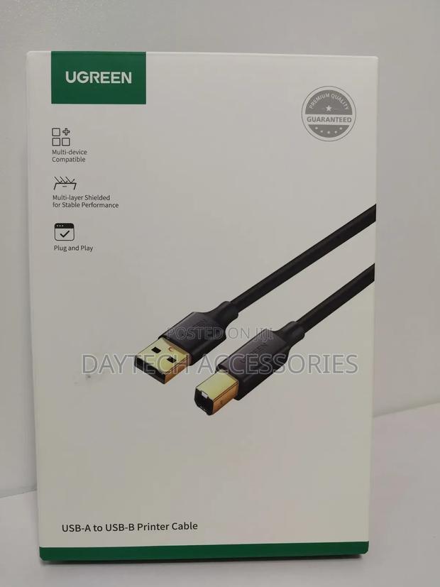 Ugreen Printer Cable 5m High Speed Type a to B 2.0 Male. - thumbnail 2