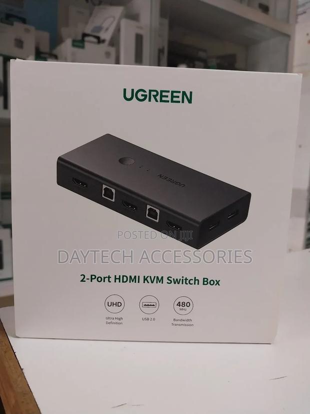Ugreen 2 in 1 Out Hdmi KVM Switch Box