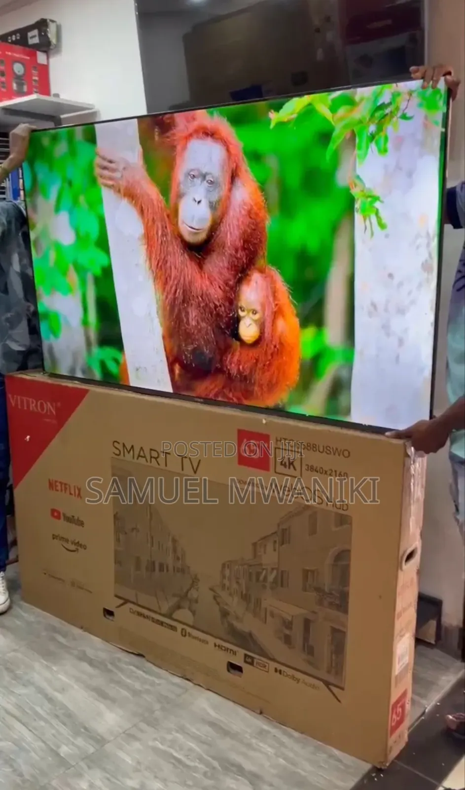 Vitron 65′′ Smart Uhd HDR Frameless Tv – Powered by Webos