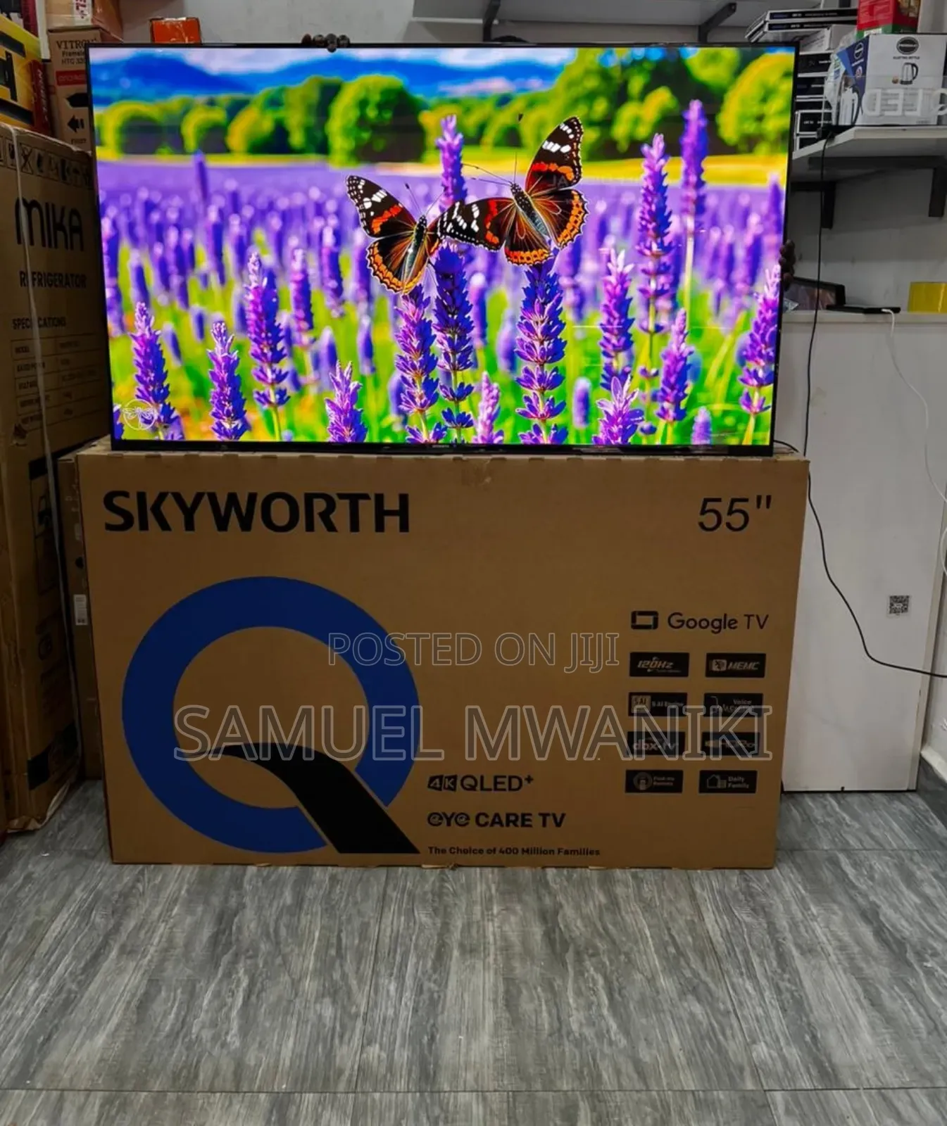 Skyworth 55" Qled Plus Uhd Google Tv Latest Model